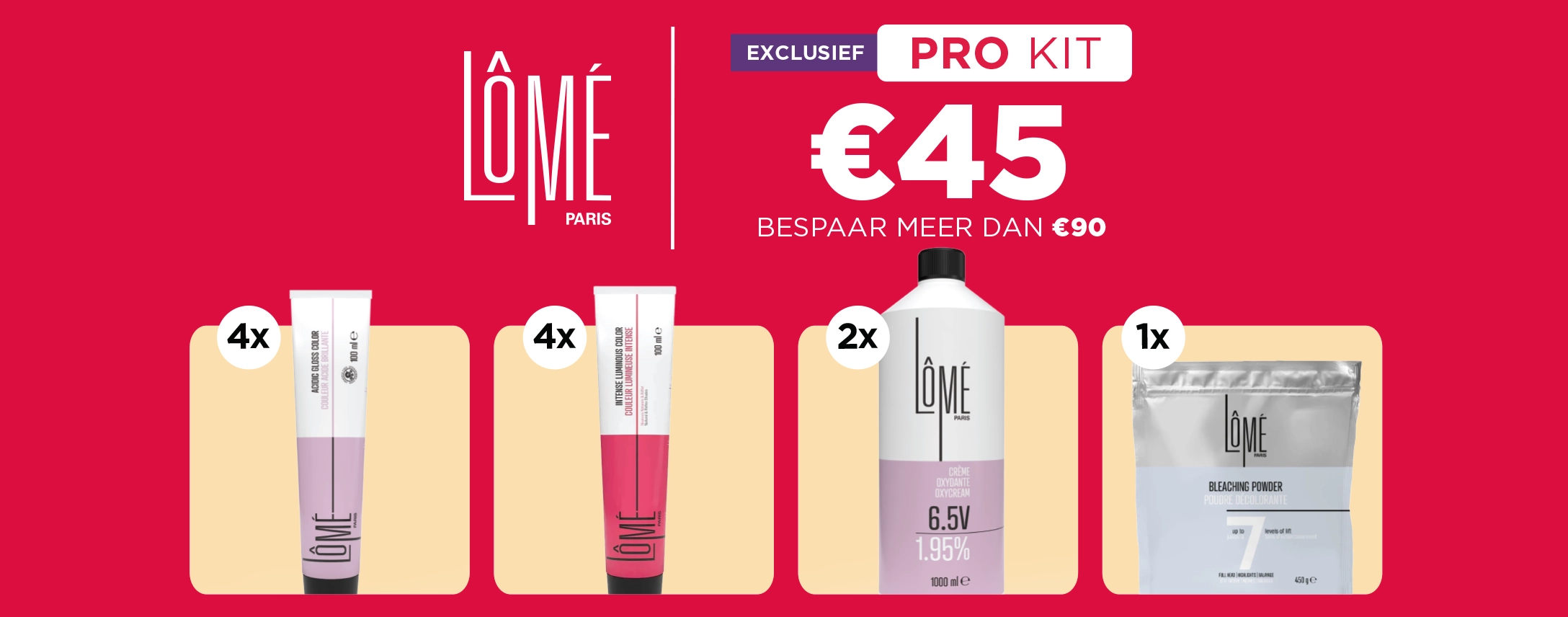 L&ocirc;m&eacute; Paris Pro Kit